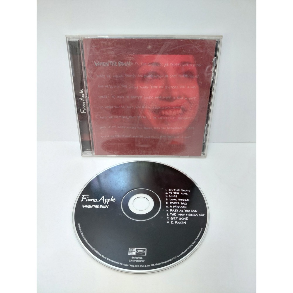 Fiona Apple When The Pawn CD 1999 Alternative Rock Album Fast As You Can